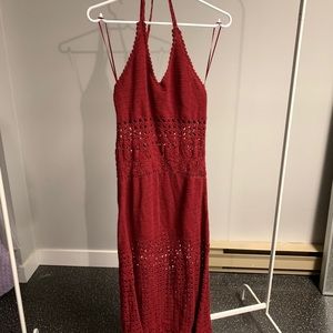 Knitted summer dress